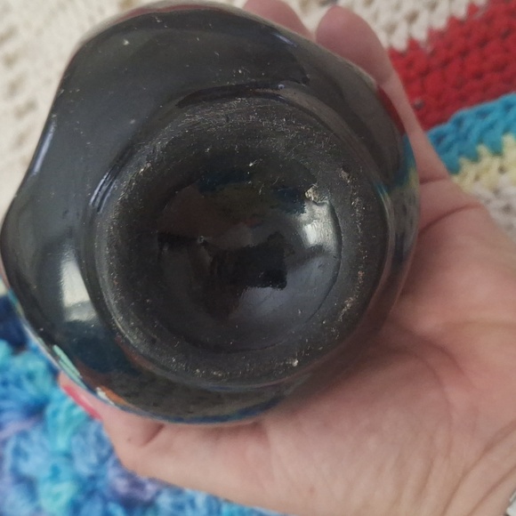 Vintage-Black golden base 5" tall by 4width - Picture 4 of 4